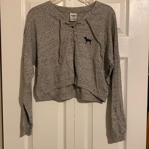 VS PINK cropped shirt